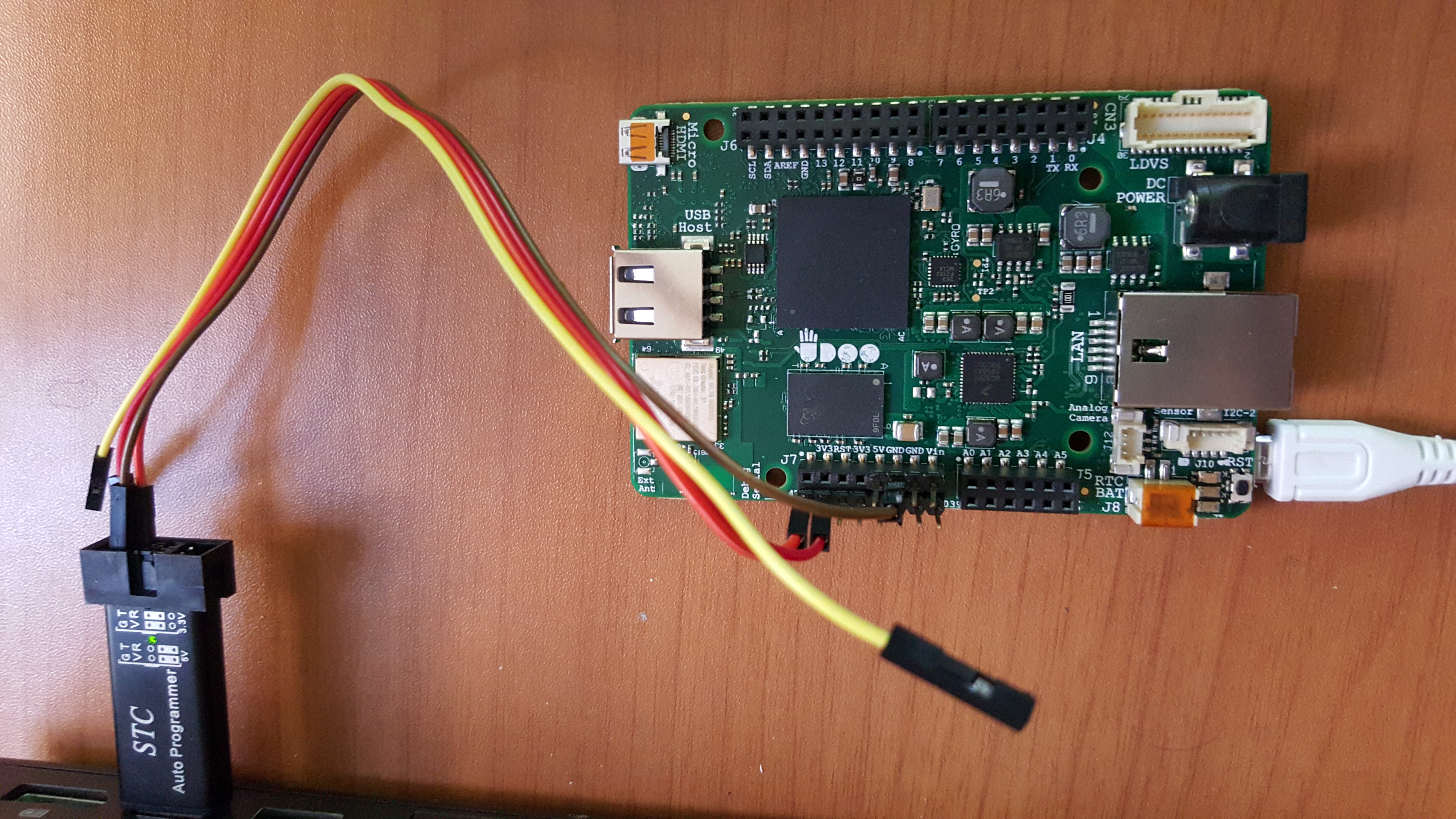 Detail on UART_1 connections